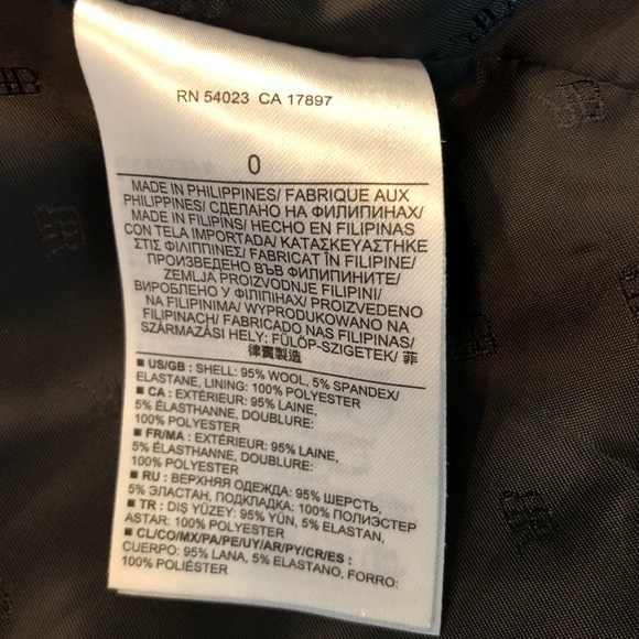 BANANA REPUBLIC Black Fitted Blazer - Picture 8 of 8